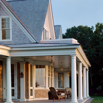 Waterfront Shingle Style Home