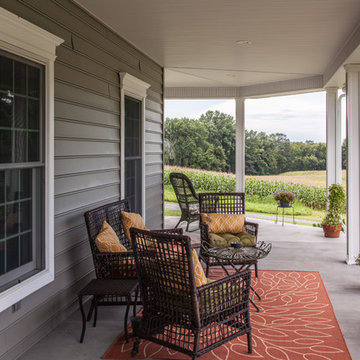 Wernersville New Home - Front Porch