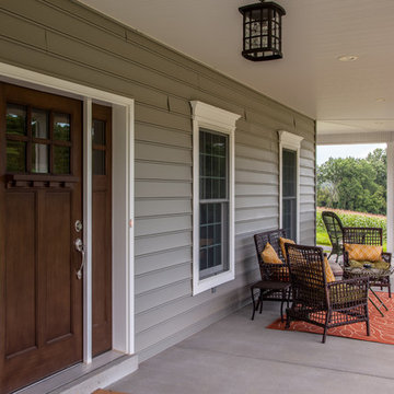 Wernersville New Home - Front Porch