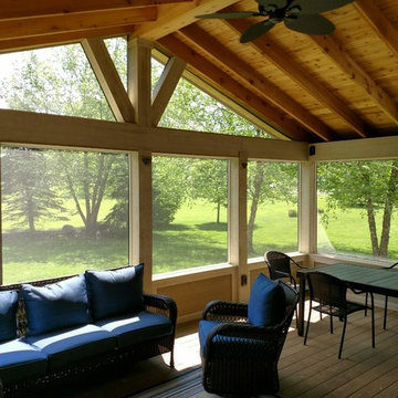 Westerville, OH,  Screened Porch in Highland Lakes