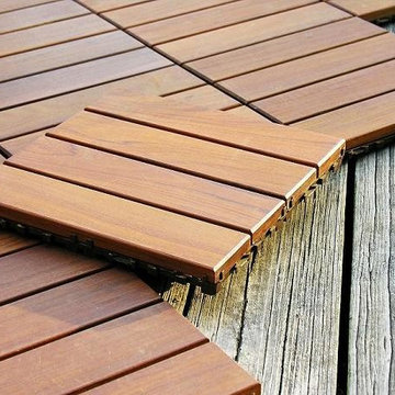 Wood Deck Tiles by Design For Less