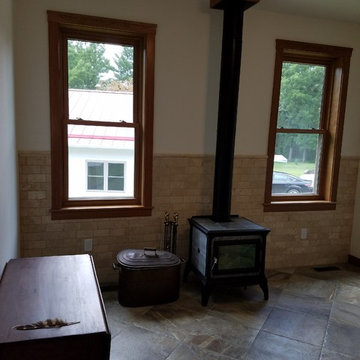 Wood Stove in New Construction