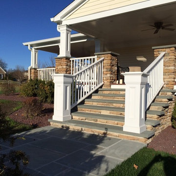 Wraparound Porch with Screen Room