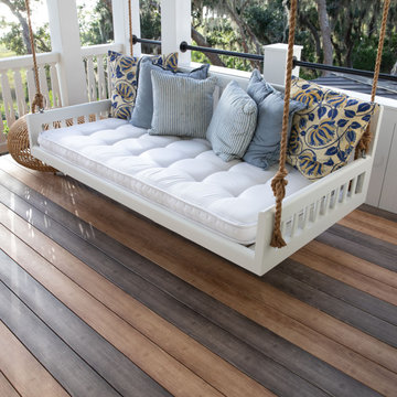 Zuri Decking® in Weathered Gray and Chestnut