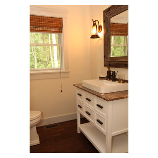 1 Battle Ridge - Traditional - Powder Room - New York - by VanVeghten ...