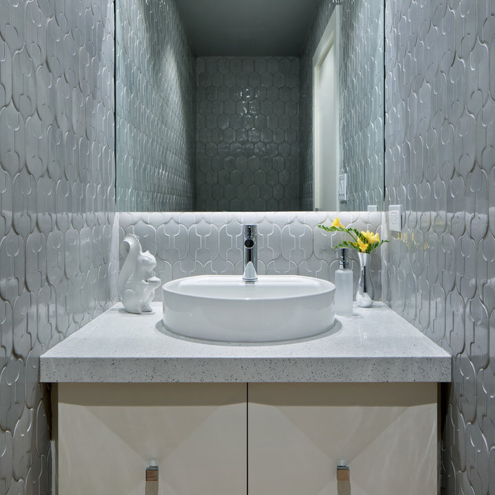 Art Deco Powder Room - Photos & Ideas | Houzz