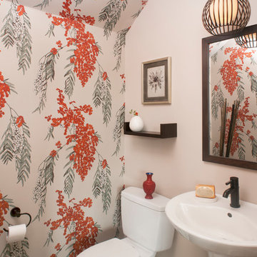 Asian-Inspired Philadelphia Powder Room