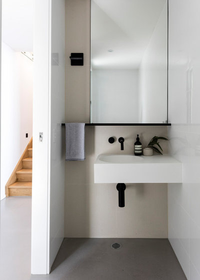 Modern Cloakroom by Aboda Design Group