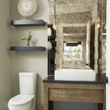 75 Powder Room Ideas You Ll Love July 2022 Houzz - Small Half Bathroom Renovation Ideas