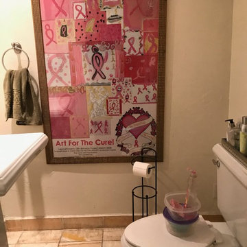 Before and After Powder room