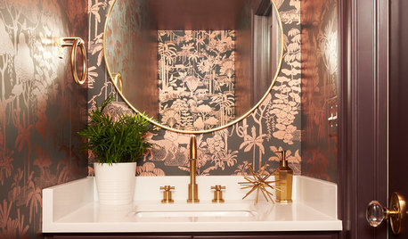 20 Powder Rooms That Will Definitely Impress Your Guests