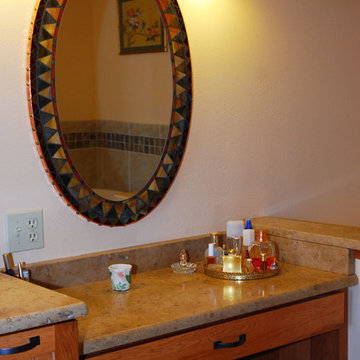 Breckenridge Home- Master bath vanity area