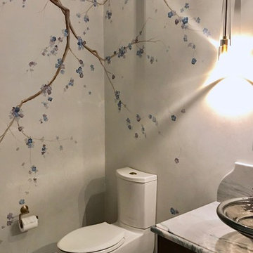 Brookline MA Residence - Powder Room