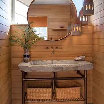 Midcentury Powder Room