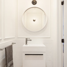 Mirror Round White Bathroom