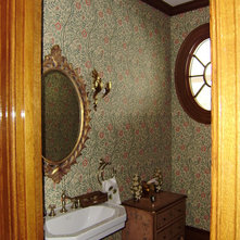 Traditional Powder Room by Interiors by Monique