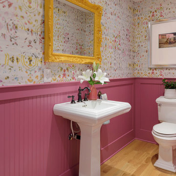 Colorful Powder Room