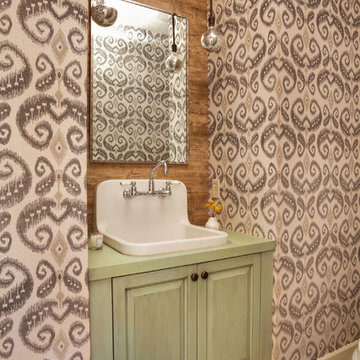 Transitional Powder Room