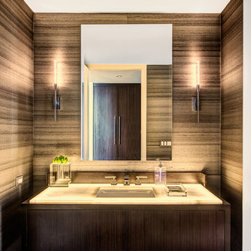 Contemporary Lake House, Bloomfield Hills, MI