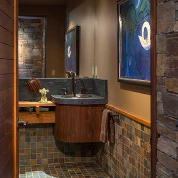 Contemporary Powder Room