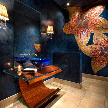 Contemporary Powder Room