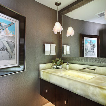 Contemporary Powder Room