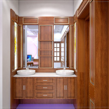 COORDINATED WASH AREA