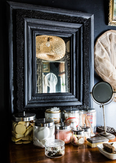 Eclectic Powder Room by Nikki To Photography