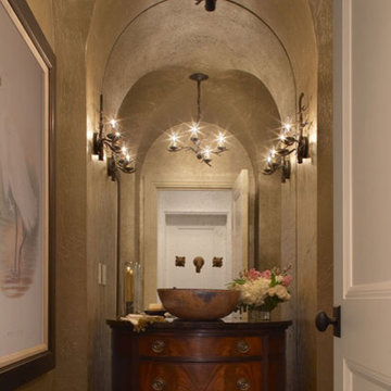 Custom Home Design, Powder Room