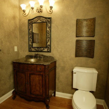 Custom Powder Room built by Cullen Brothers