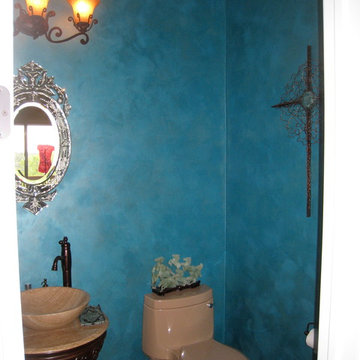 Eclectic Powder Room, Austin, TX