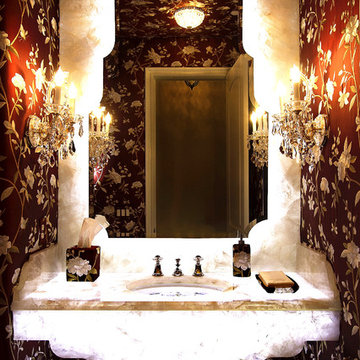 Eclectic Powder Room