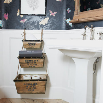 Eclectic Powder Room