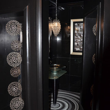 Eclectic Powder Room