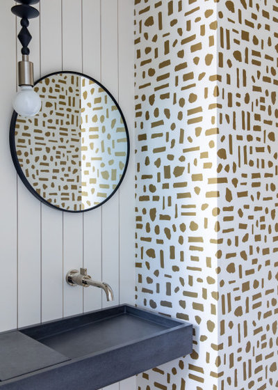 Ретро Туалет by Carmit Oron Interior Design