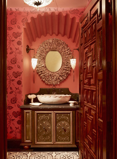 Traditional Powder Room by Tucker & Marks