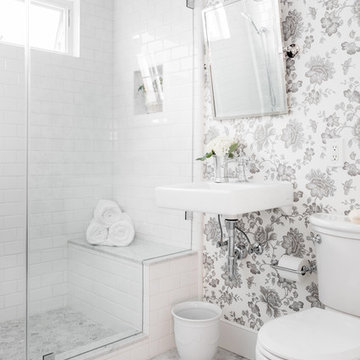 Transitional Powder Room