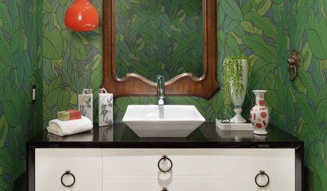 Grönt är skönt - gör om ditt dunkla badrum till en blomstrande oas