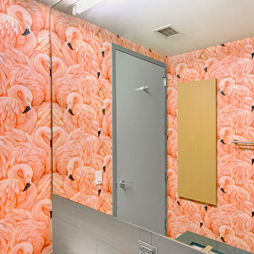 FiDi Flamingo Powder Room Project