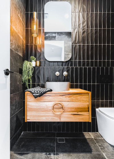 Contemporary Powder Room by User