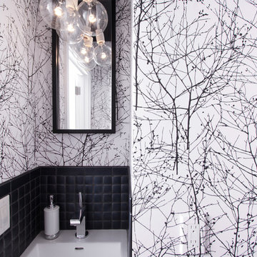 Graphic Half Bath