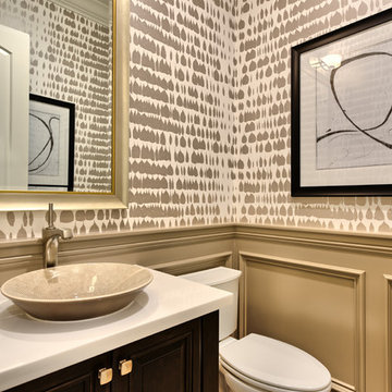 Harvest Court by SummerHill Homes: Residence 3 Powder Room