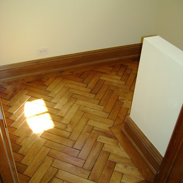 Herringbone Flooring Pattern with Border