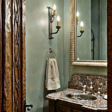 Hill Country Ranch Powder Room