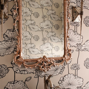 In The Bath - Remodeling Luxe Powder Room