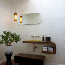Asian Powder Room by Narofsky Architecture + ways2design