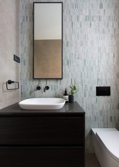 Contemporary Powder Room by The Dept of Design