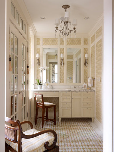 Traditional Powder Room by User