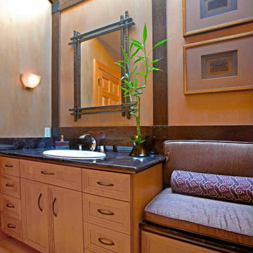 Luxury beautiful asian twist Craftsman house in Bellevue Washington