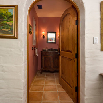 Majestic Adobe Arched Doorway